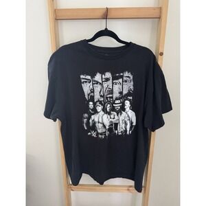 WWE T-shirt John Cena Bray Wyatt Roman Reigns Sheamus Daniel Bryan XL Black(B2)